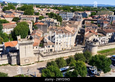 Centro histórico, Muralla Medieval, Avignon, Vaucluse, Provence-Alpes-Côte dAzur, France, Europe. Banque D'Images