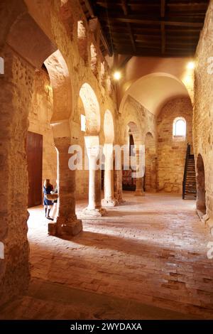 Monastère de Suso, San Millan de la Cogolla, la Rioja, Espagne. Banque D'Images