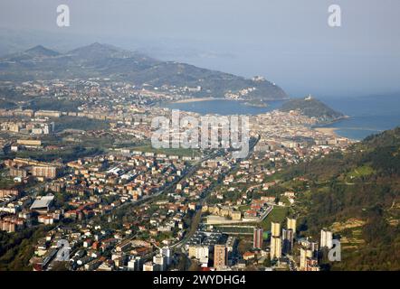 San Sebastián, Gipuzkoa, pays Basque, Espagne. Banque D'Images