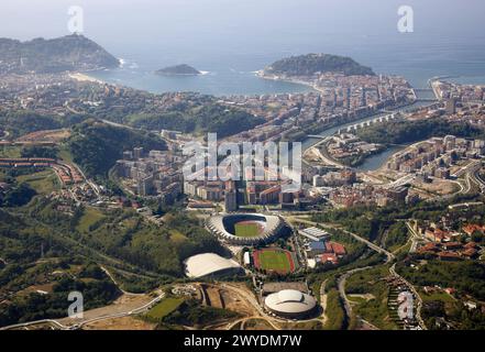 Donostia, Saint-Sébastien, Guipuzcoa, pays Basque, Espagne. Banque D'Images