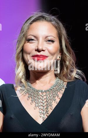 Cannes, France. 05th Apr, 2024. Doully assiste à la cérémonie d'ouverture du 7ème Festival International CannesSeries à Cannes, France, le 05 avril 2024. Photo par Aurore Marechal/ABACAPRESS.COM crédit : Abaca Press/Alamy Live News Banque D'Images