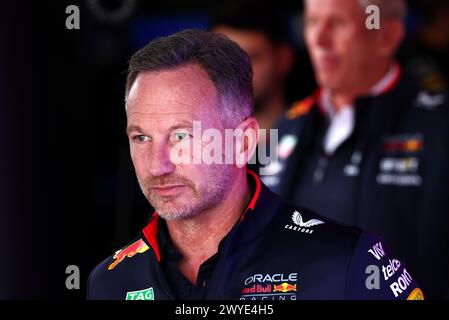 Suzuka, Japon. 06 avril 2024. Christian Horner (GBR) Red Bull Racing Team principal. Championnat du monde de formule 1, Rd 4, Grand Prix du Japon, samedi 6 avril 2024. Suzuka, Japon. Crédit : James Moy/Alamy Live News Banque D'Images