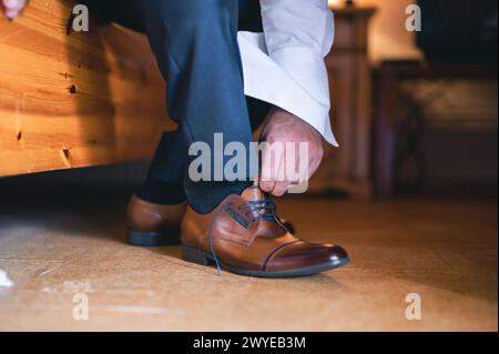 Préparation pour le jour du mariage d'été Banque D'Images