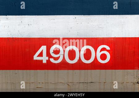 Advanced Passenger train POWER car 49006 au Crewe Heritage Centre. Banque D'Images