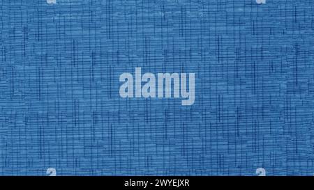 Gros plan en tissu synthétique bleu. Fond textile. Banque D'Images