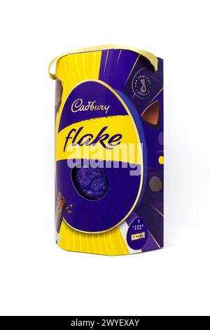 Œuf de Pâques Cadbury Flake. Banque D'Images