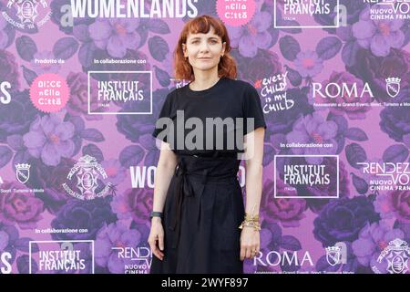 Camilla Filippi lors du Photocall du Prix WOMENLANDS RENDEZ-VOUS 2024, 6 avril 2024 à Rome, Italie crédit : Live Media Publishing Group/Alamy Live News Banque D'Images