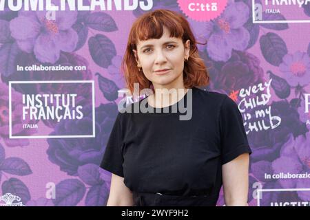 News - Photocall WOMENLANDS RENDEZ-VOUS Award 2024 Camilla Filippi lors du Photocall du WOMENLANDS RENDEZ-VOUS Award 2024, 6 avril 2024 à Rome, Italie Copyright : xcxEmanuelaxVertolli/SportReporterx/xLiveMediax LPN 1300145 Banque D'Images