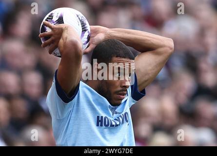 Birmingham, Royaume-Uni. 6 avril 2024. Zanka de Brentford lors du match de premier League à Villa Park, Birmingham. Le crédit photo devrait se lire comme suit : Darren Staples/Sportimage crédit : Sportimage Ltd/Alamy Live News Banque D'Images