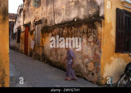 Vieille ville de Hoi an au Vietnam en Asie du Sud-est Banque D'Images