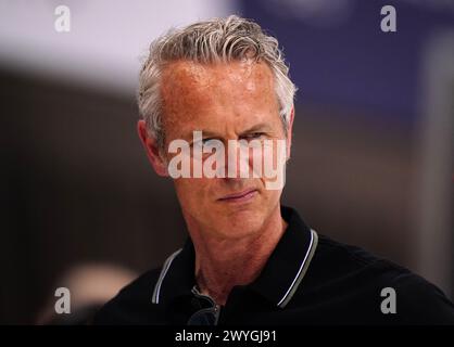 Mark Foster au cinquième jour des Championnats britanniques de natation 2024 au London Aquatics Centre, Londres. Date de la photo : samedi 6 avril 2024. Banque D'Images