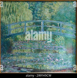 'Le bassin aux nymphéas, harmonie verte', 1899, Claude Monet (1840-1926), Musée d'Orsay, Paris, France, Europe. Banque D'Images