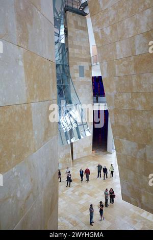 Musée Guggenheim. Bilbao. Bizkaia. Pays Basque. Espagne. Banque D'Images