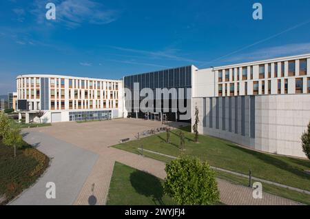 Campus de l'UJ, Campus du 600ème anniversaire du renouvellement de l'Université Jagellonienne, Cracovie, Pologne Banque D'Images