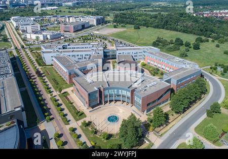 Campus de l'UJ, Campus du 600ème anniversaire du renouvellement de l'Université Jagellonienne, Cracovie, Pologne Banque D'Images