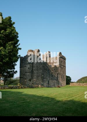 Carnasserie Castle une tour du XVIe siècle en ruines à Kilmartin, Argyll et Bute Scotland Royaume-Uni Banque D'Images