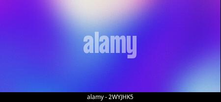 Fond dégradé flou bleu violet. Granuleux, abstrait, vague, texture de bruit, espace de copie. Conception de toile de fond de bannière d'affiche Banque D'Images
