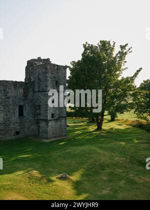 Carnasserie Castle une tour du XVIe siècle en ruines à Kilmartin, Argyll et Bute Scotland Royaume-Uni Banque D'Images