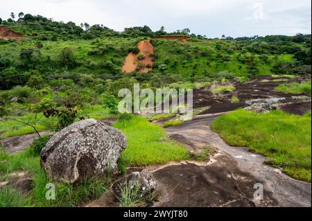 Cameroun, secteur ouest, district de Ndé, Bagangté, Banque D'Images