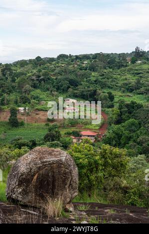 Cameroun, secteur ouest, district de Ndé, Bagangté, Banque D'Images