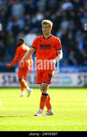 John Smith's Stadium, Huddersfield, Angleterre - 6 avril 2024 Zian Flemming (10) de Millwall - pendant le match Huddersfield v Millwall, Sky Bet Championship, 2023/24, John Smith's Stadium, Huddersfield, Angleterre - 6 avril 2024 crédit : Arthur Haigh/WhiteRosePhotos/Alamy Live News Banque D'Images