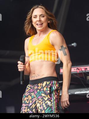 Mel C au Camp Bestival - Château de Lulworth - 2023 Banque D'Images