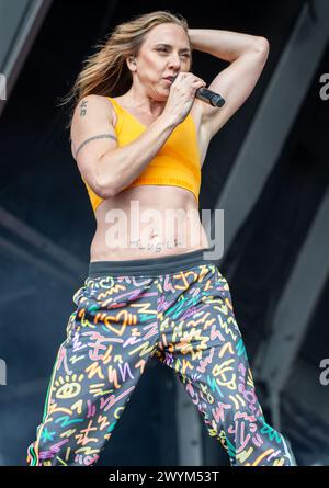 Mel C au Camp Bestival - Château de Lulworth - 2023 Banque D'Images