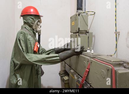 Cinéma Swiatowid, Musée de la République populaire de Pologne, PRL, Cracovie, Pologne Banque D'Images