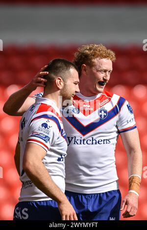 Doncaster, Angleterre - 7 avril 2024 Max Jowitt de Wakefield Trinity. Rugby League Betfred Championship, Doncaster RLFC vs Wakefield Trinity à Eco Power Stadium, Doncaster, Royaume-Uni Dean Williams Banque D'Images