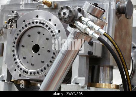 Assemblage et fabrication de boîtes de vitesses de laminoir, industrie mécanique, Gipuzkoa, pays Basque, Espagne. Banque D'Images