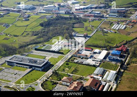 Parque Tecnológico de Bizkaia, Zamudio, Biscaye, pays Basque, Espagne. Banque D'Images