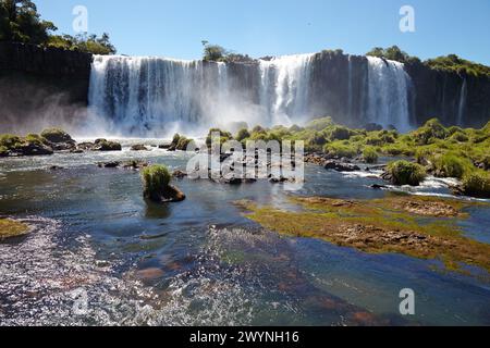 Parc national des chutes d'Iguazú. Misiones Argentine. Iguaçu. Paraná. Brésil. Banque D'Images