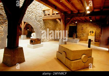 Musée Chillida Leku dans 'Caserio Zabalaga'. Hernani. Guipuzcoa. Pays Basque. Banque D'Images