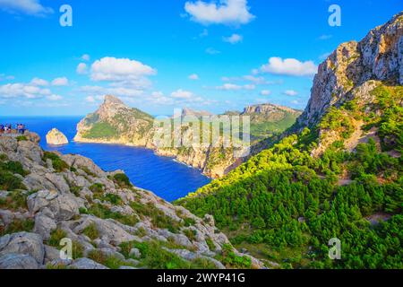 cap Formentor, Majorque, Îles Baléares, Espagne Banque D'Images