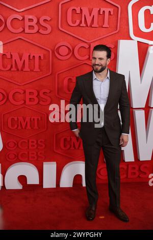 Austin, États-Unis . 07 avril 2024. Sam Hunt assiste aux CMT Awards à Austin, Texas, le 7 avril 2024. (Photo par : Stephanie Tacy/Sipa USA) crédit : Sipa USA/Alamy Live News Banque D'Images