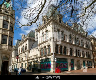 Corn Exchange Building, Ipswich, Suffolk, Angleterre, architecte britannique Brightwen Binyon 1882 Banque D'Images