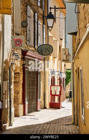 Rue petite Fusterie, Orange, Vaucluse, Provence-Alpes-Côte dAzur, France, Europe. Banque D'Images