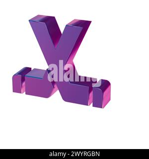 Belles illustrations abstraites icônes Blue Sports Hockey symbole Banque D'Images