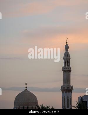 Mosquée, Dubai, Émirats Arabes Unis Banque D'Images