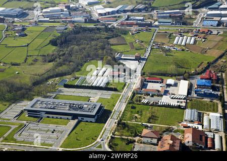 Parque Tecnológico de Bizkaia, Zamudio, Biscaye, pays Basque, Espagne. Banque D'Images