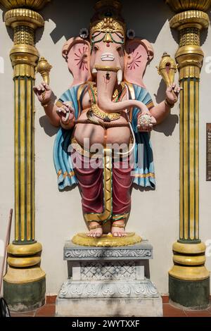 Sri Maha Mariamman Hindu Temple, George Town, Pulau Pinang, Penang, Malaisie, Asie Banque D'Images