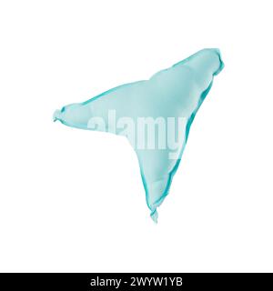 Tissu texturé Softbody forme couleur oreiller Banque D'Images