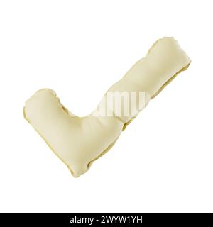 Tissu texturé Softbody forme couleur oreiller Banque D'Images