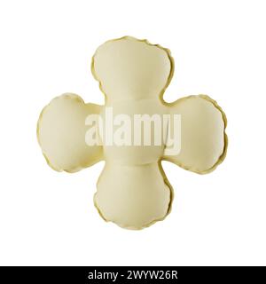 Tissu texturé Softbody forme couleur oreiller Banque D'Images