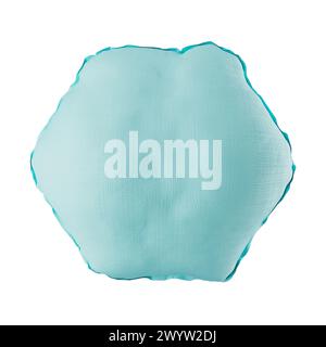 Tissu texturé Softbody forme couleur oreiller Banque D'Images