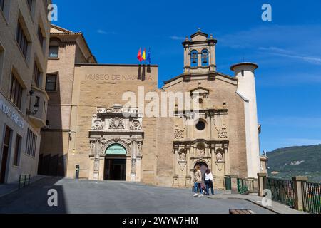 Museo de Navarra, ville de Pampelune, Espagne Banque D'Images