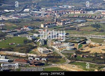 Parque Tecnológico de Bizkaia, Zamudio, Biscaye, pays Basque, Espagne. Banque D'Images