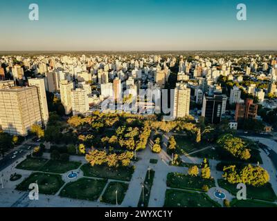 Vue aérienne de la ville de la plata en Argentine. Photo de haute qualité Banque D'Images