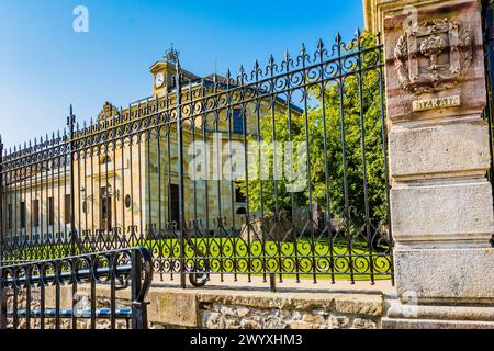 La Maison de l'Assemblée Gernika abrite le parlement historique de Vizcaya. Casa de Juntas de Guernica - Maison de l'Assemblée de Gernika. Guernica y Luno, Banque D'Images