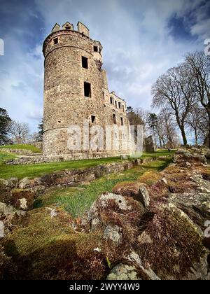 château de huntly aberdeenshire écosse. Banque D'Images